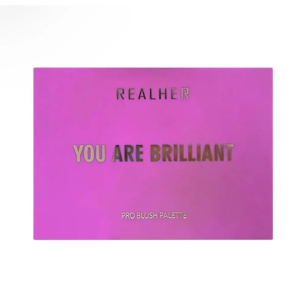 REALHER “You Are Brilliant” Pro Blush Palette - NEW